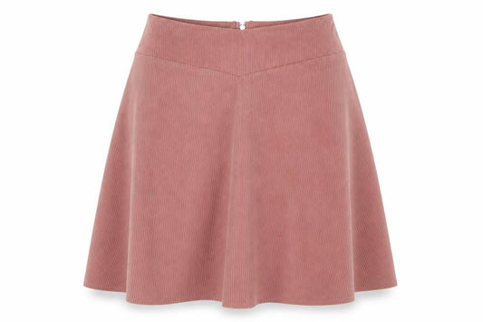 SHEIN Womens Pink Polyester Skater Skirt Size M Zip