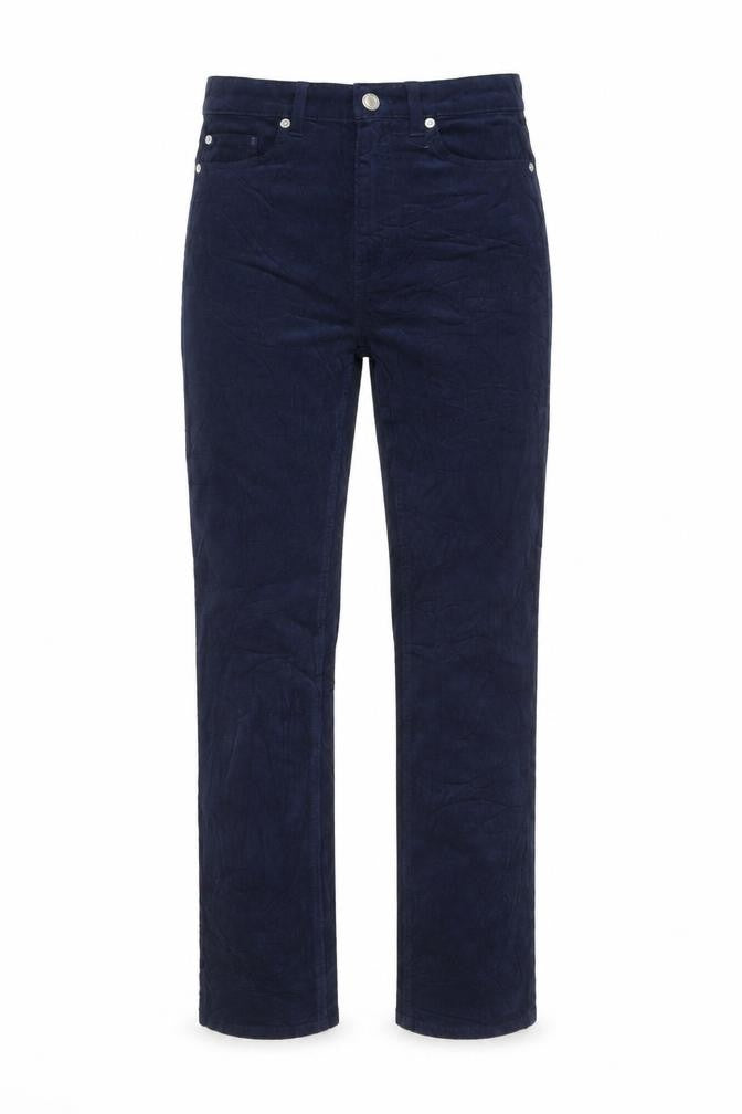 Marks & Spencer Womens Blue Cotton Skinny Jeans Size 8 L31 in Regular Button