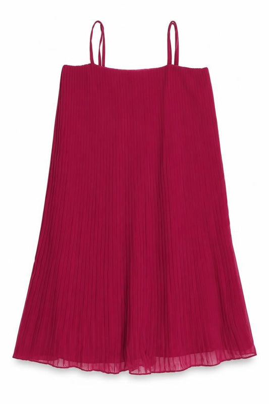 French Connection Girls Pink Polyester A-Line Size 12-13 Years Round Neck Zip