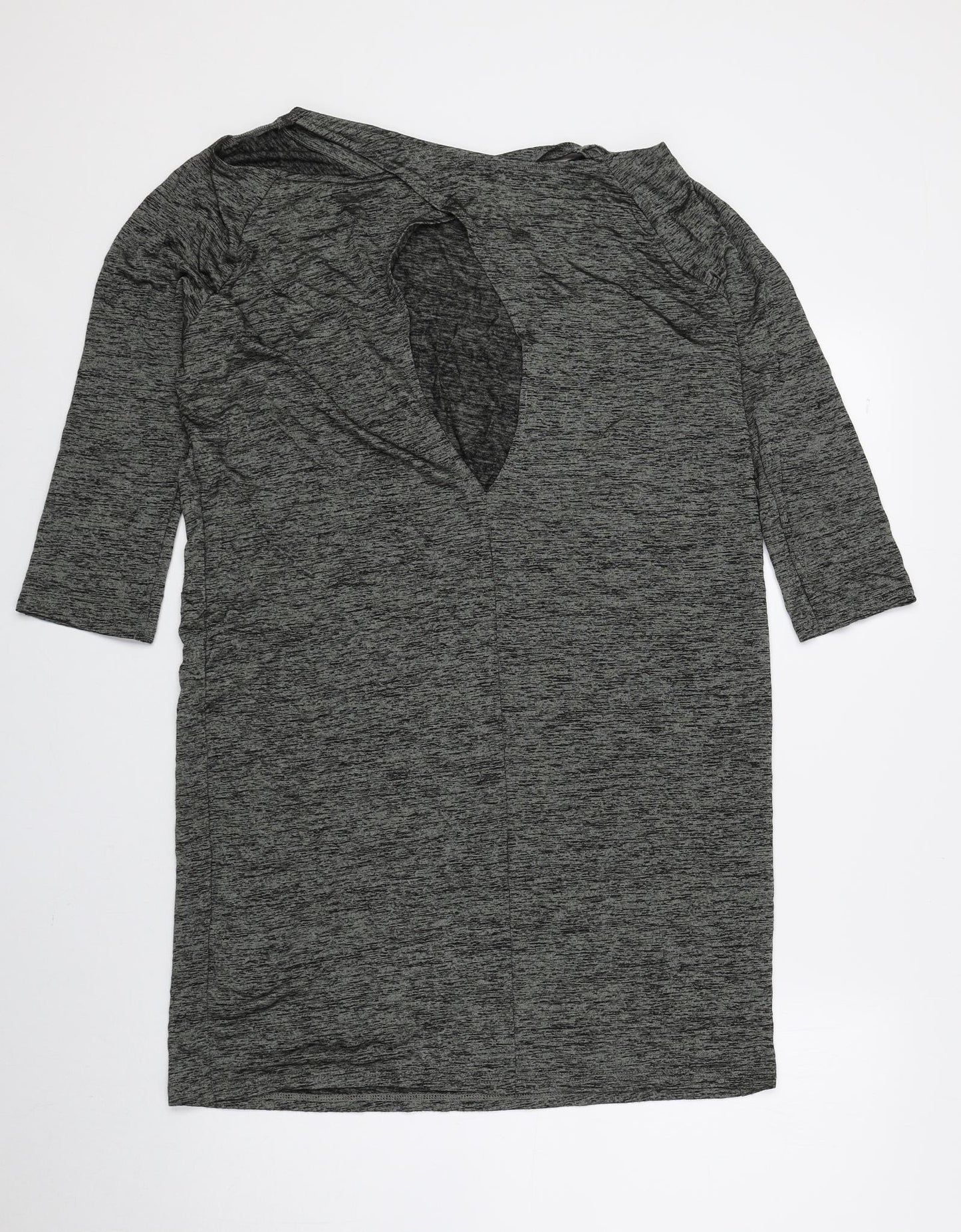 BDG Womens Grey Viscose A-Line Size XS Round Neck Pullover