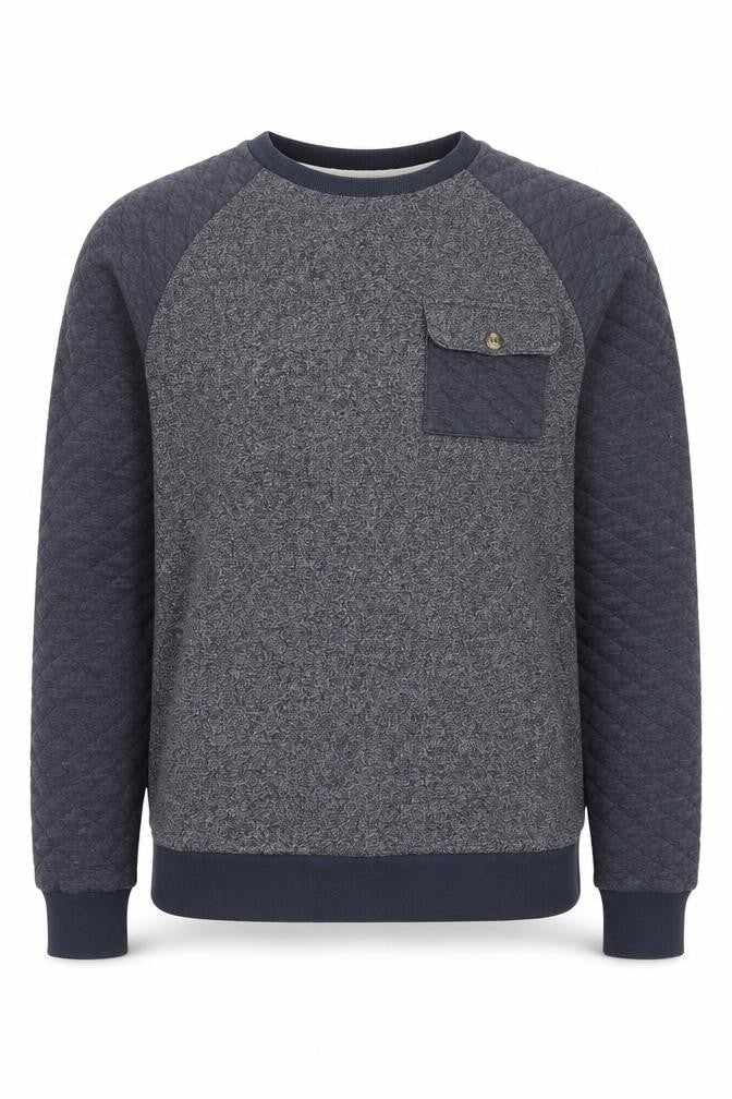Topman Mens Blue Polyester Pullover Sweatshirt Size M