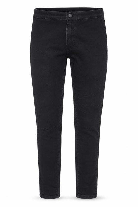 Topshop Womens Black 100% Cotton Skinny Jeans Size 32 L25 in Regular Zip