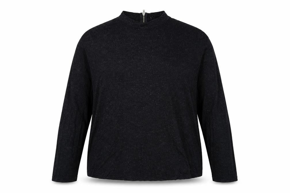 Atmosphere Womens Black High Neck Polyester Pullover Jumper Size 18