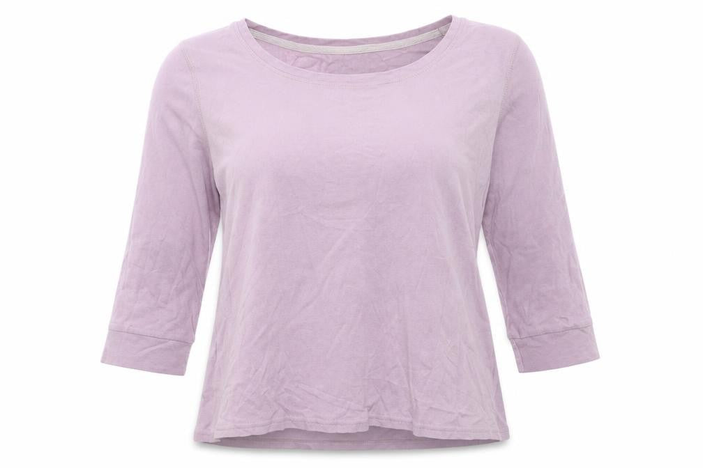 NEXT Womens Pink 100% Cotton Basic Blouse Size 14 Round Neck