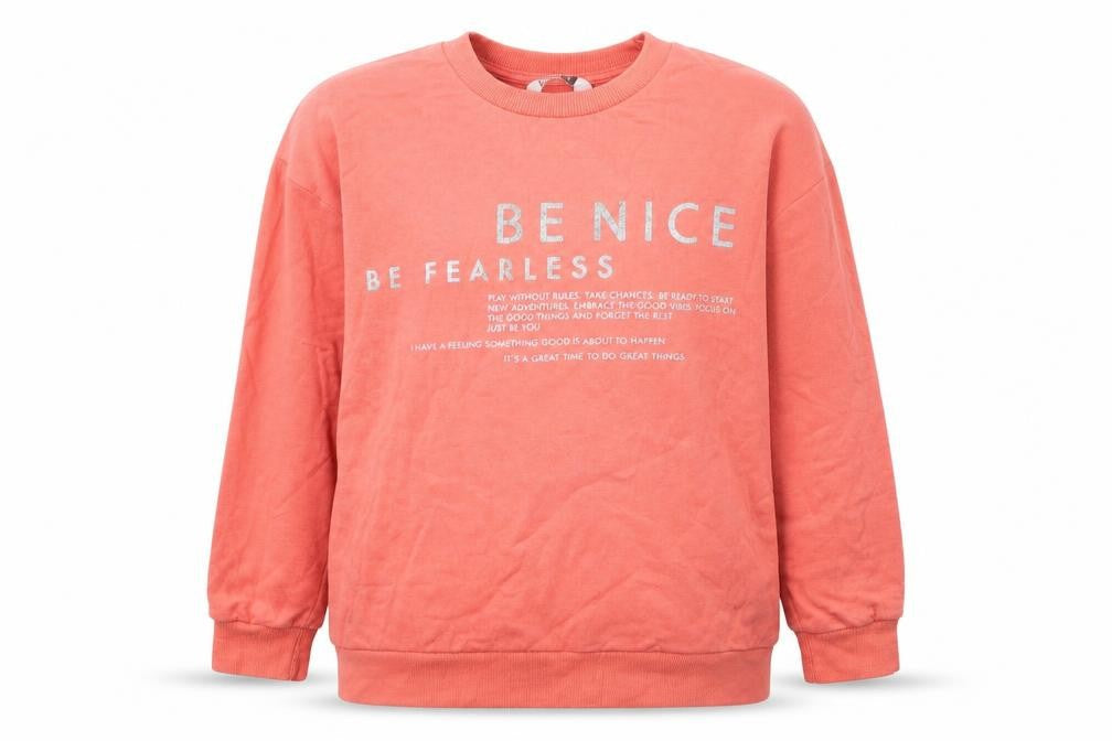 PEP&CO Womens Pink Cotton Pullover Sweatshirt Size M Pullover