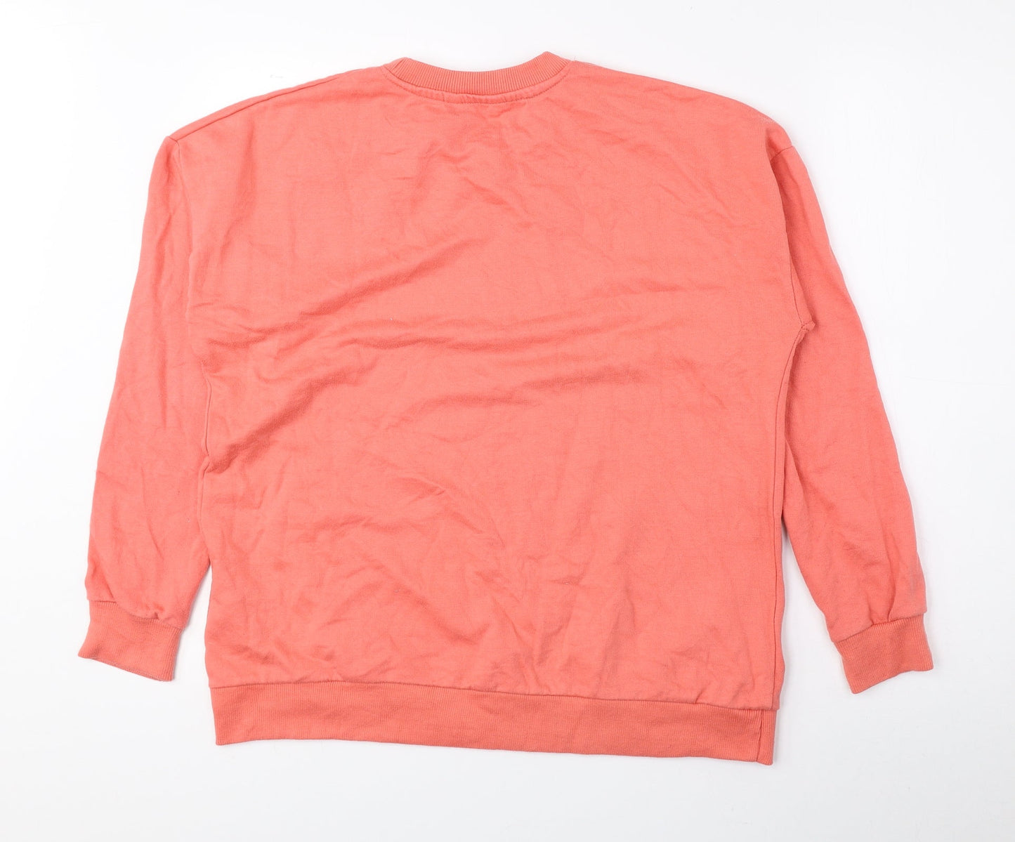 PEP&CO Womens Pink Cotton Pullover Sweatshirt Size M Pullover