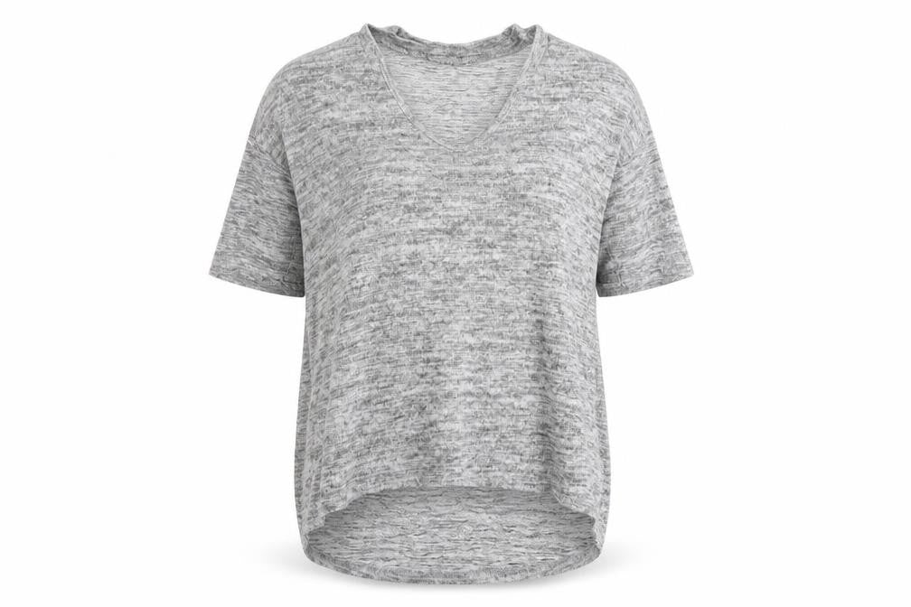 New Look Womens Grey Round Neck Polyester Pullover Jumper Size 12