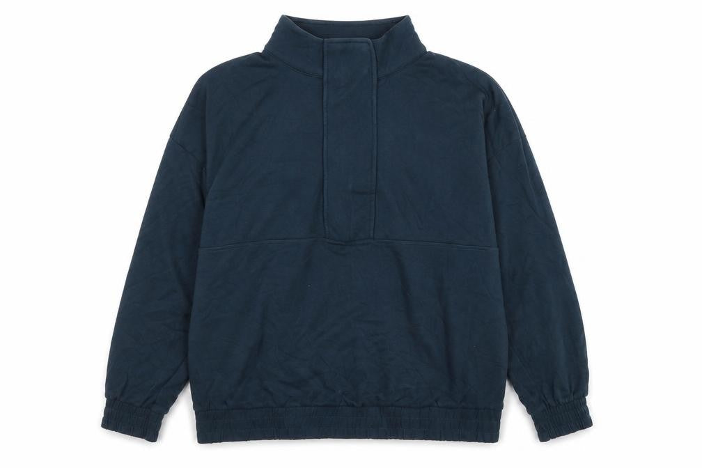 F&F Womens Blue Nylon Pullover Sweatshirt Size 20 Pullover