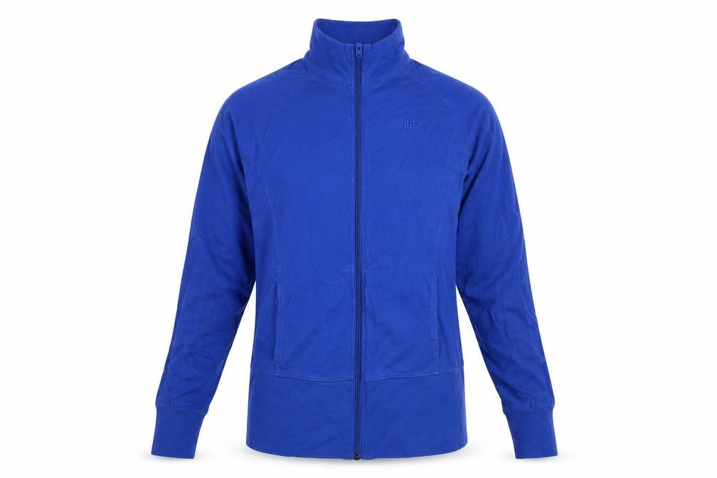 Gap Mens Blue Cotton Full Zip Sweatshirt Size L