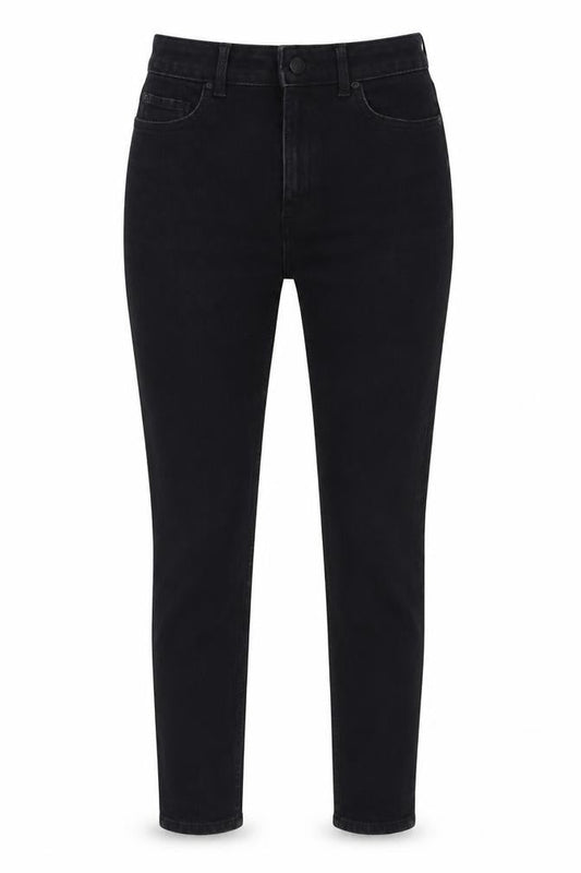 Marks & Spencer Womens Black Cotton Skinny Jeans Size 8 L31 in Regular Button