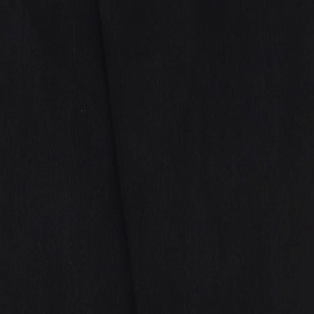 Marks and Spencer Womens Black Cotton Skinny Jeans Size 8 L31 in Regular Button