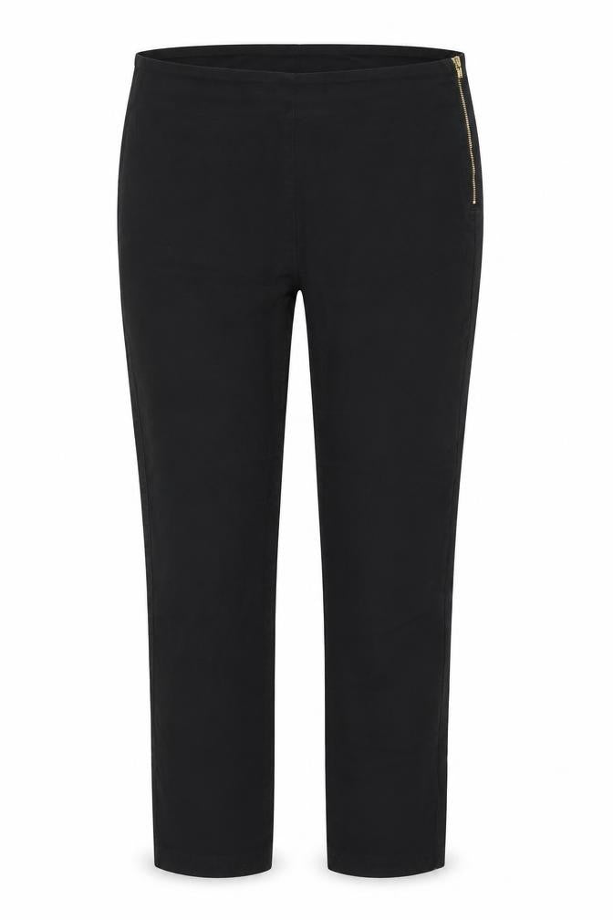 H&M Womens Black Cotton Skinny Jeans Size 12 L27 in Regular Zip