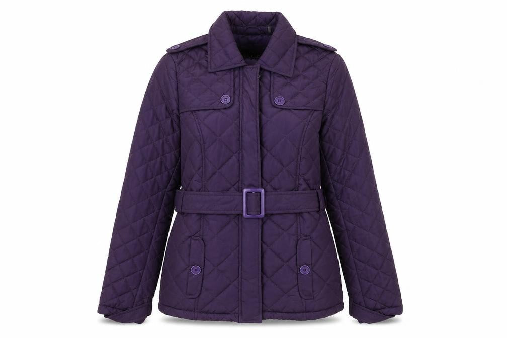 Black Rivet Womens Purple Jacket Size 10 Zip