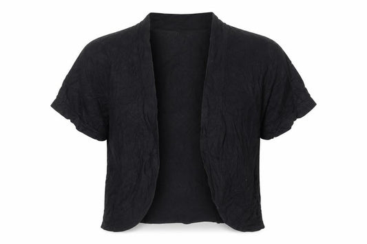 George Womens Black V-Neck Cotton Cardigan Jumper Size 12