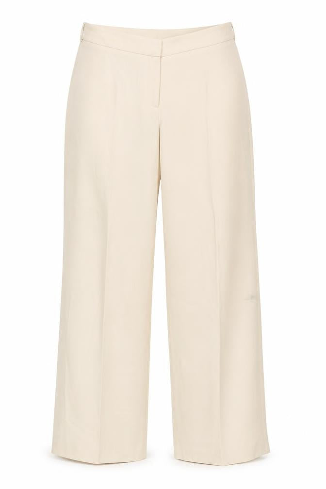 Principles Womens Beige Polyester Dress Pants Trousers Size 12 L30.5 in Regular Zip