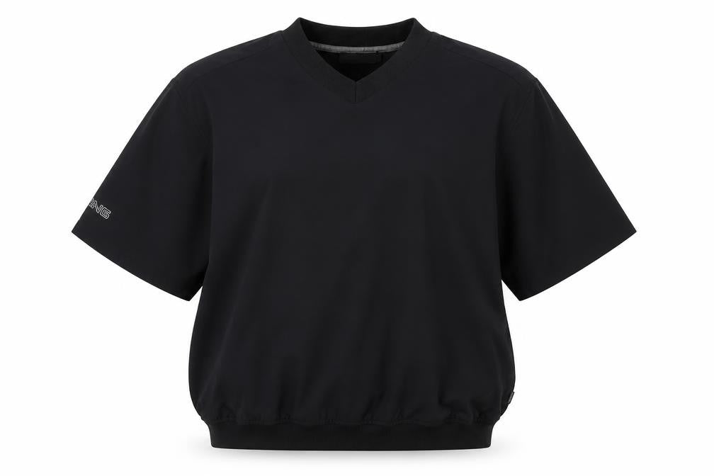 Ping Collection Womens Black Polyester Pullover Sweatshirt Size S Pullover