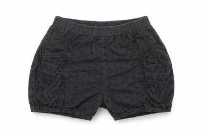 Next Girls Black Cotton Bermuda Shorts Size 5-6 Years Regular
