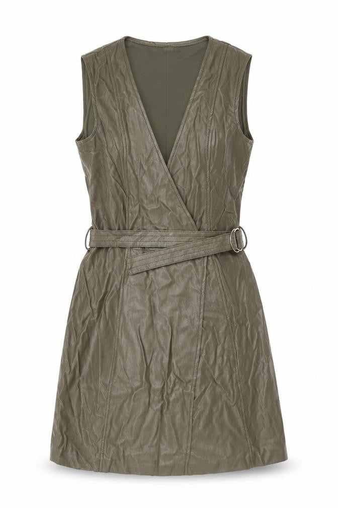 Missguided Womens Brown Jacket Size 6 Snap