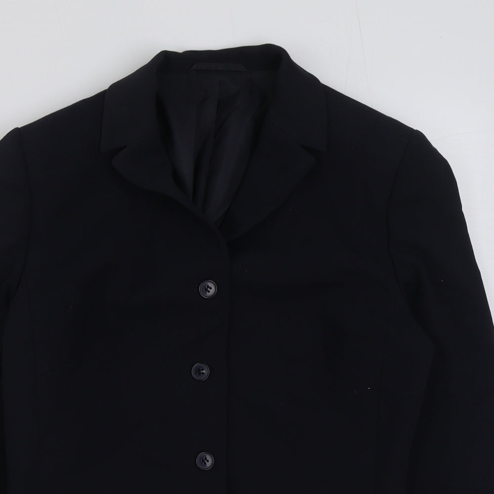 NEXT Womens Blue Jacket Blazer Size 10 Button