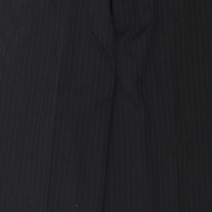 Taylor & Wright Womens Black Polyester Dress Pants Trousers Size 36 in L27 in Regular Zip