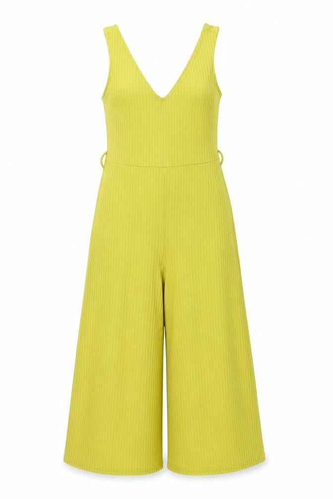 Select Womens Green Polyester Jumpsuit One-Piece Size 8 L20 in Pullover
