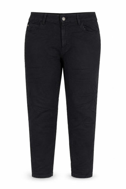 Marks & Spencer Womens Black Cotton Skinny Jeans Size 12 L25 in Slim Zip