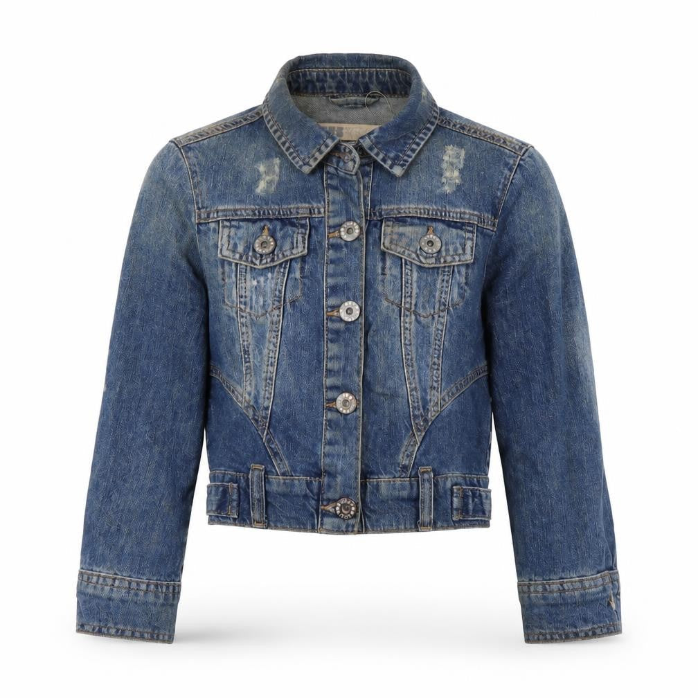 New Look Womens Blue Jacket Size 8 Button