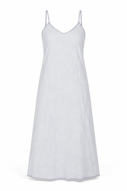 Zara Womens Grey Striped Viscose Tank Dress Size S V-Neck Pullover
