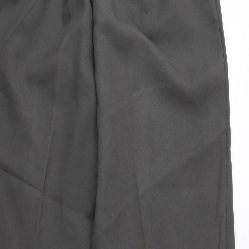 Saira of Manchester Womens Green Polyester Trousers Size 16 L24.5 in Regular