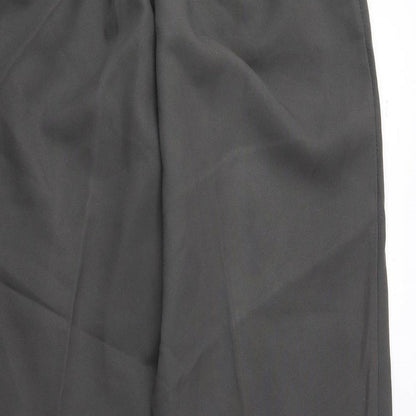 Saira of Manchester Womens Green Polyester Trousers Size 16 L24.5 in Regular