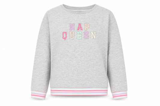 George Girls Grey Round Neck Polyester Pullover Jumper Size 10-11 Years Pullover - Nap Queen