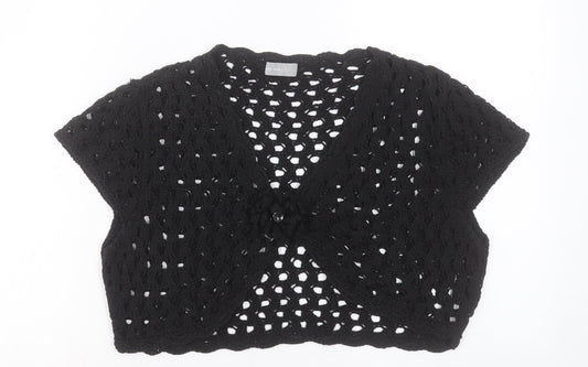 Per Una Womens V-Neck Acrylic Cardigan Jumper Size L