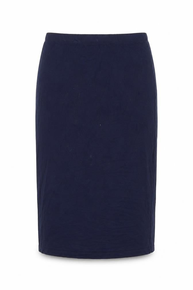 Capsule Womens Blue Polyester Straight & Pencil Skirt Size 30 in