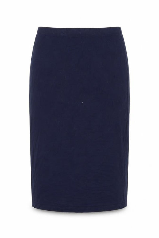 Capsule Womens Blue Polyester Straight & Pencil Skirt Size 30 in