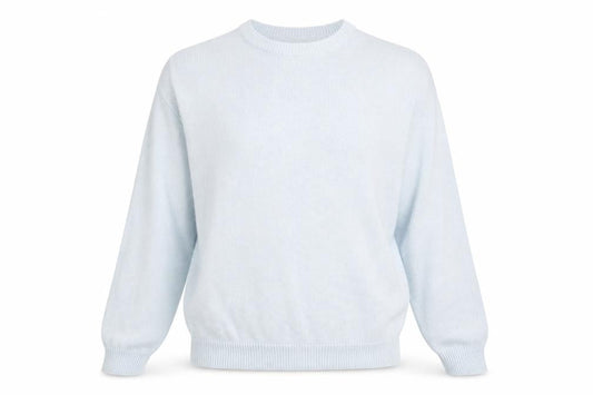 ASOS Womens Blue Round Neck Nylon Pullover Jumper Size S