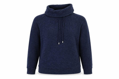 Tu Womens Blue Roll Neck Polyester Pullover Jumper Size 8