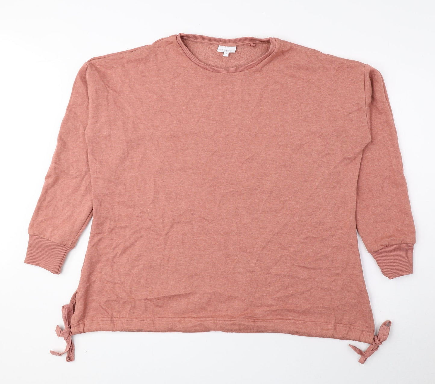 NEXT Womens Pink Cotton Pullover Sweatshirt Size 12 Pullover