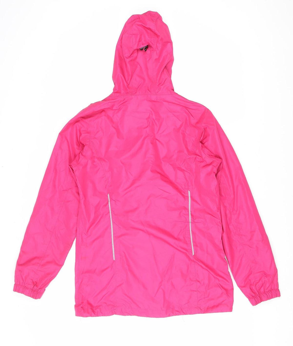 Crane Womens Pink Windbreaker Coat Size 8 Zip