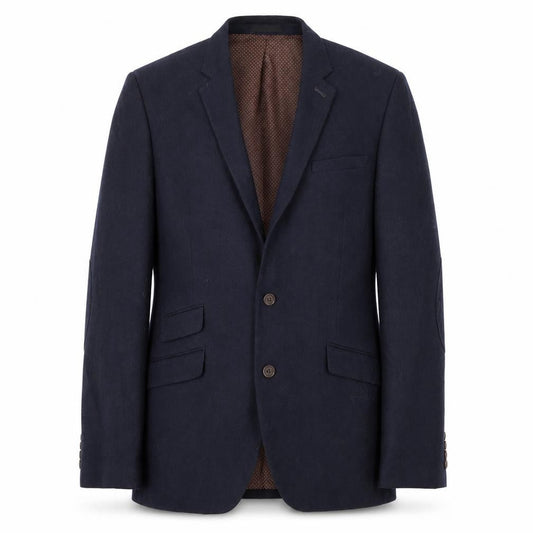 Cedar Wood State Mens Blue Wool Jacket Blazer Size M