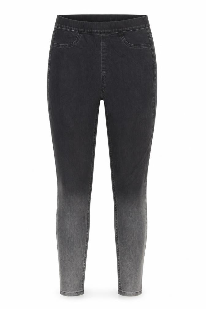 Marks & Spencer Womens Black Cotton Jegging Jeans Size 8 L29 in Regular - Long length