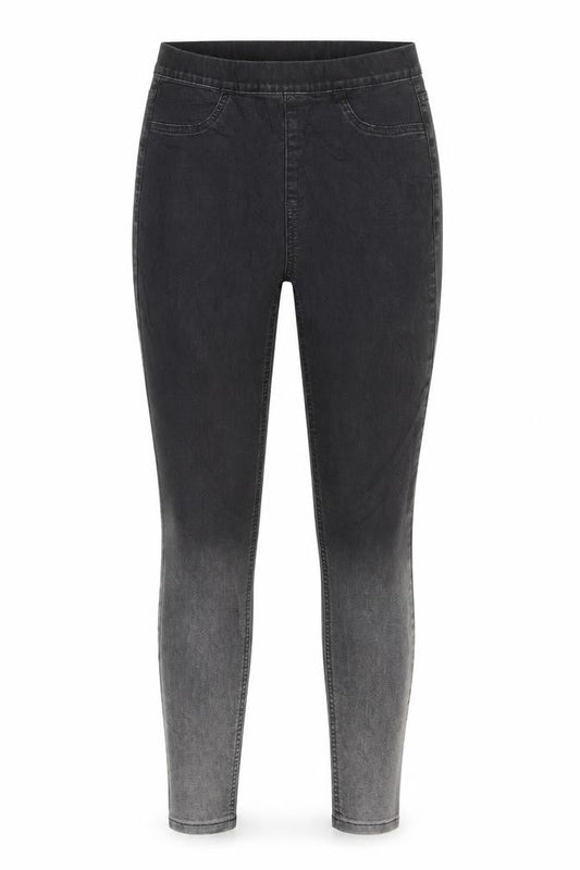 Marks & Spencer Womens Black Cotton Jegging Jeans Size 8 L29 in Regular - Long length