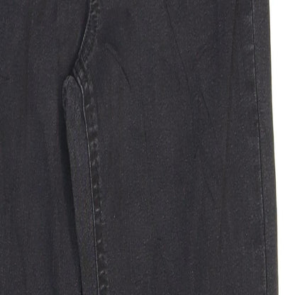 Marks & Spencer Womens Black Cotton Jegging Jeans Size 8 L29 in Regular - Long length