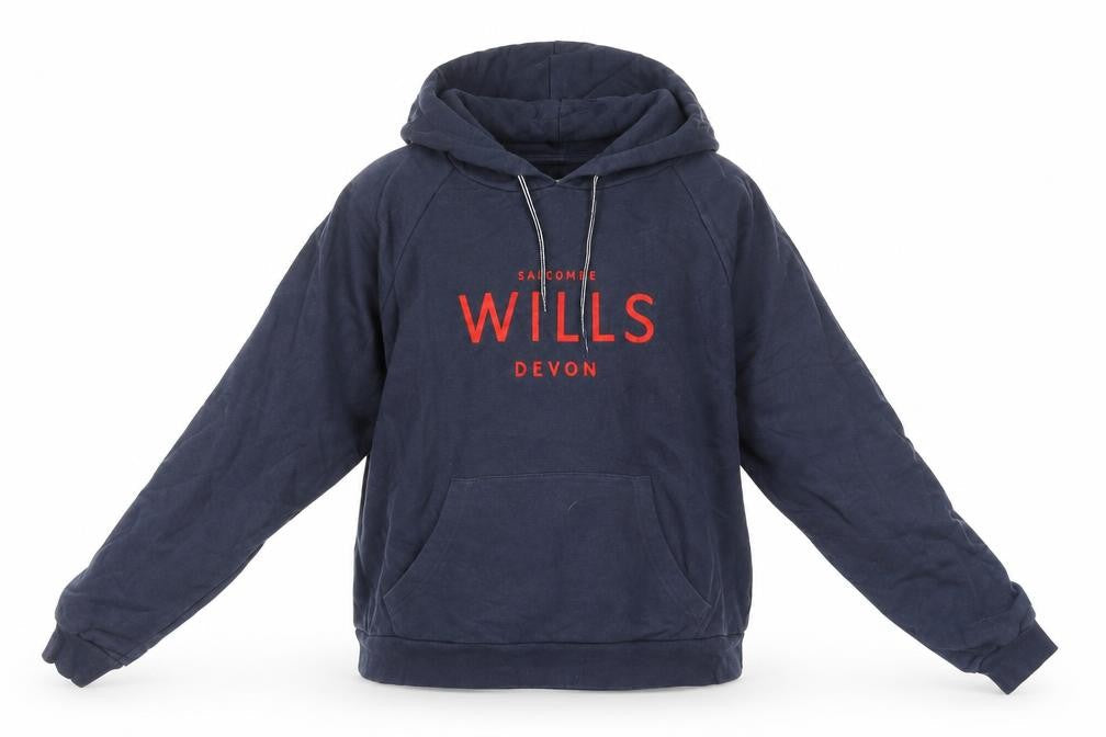 Jack Wills Womens Blue Round Neck Polyester Pullover Jumper Size 12