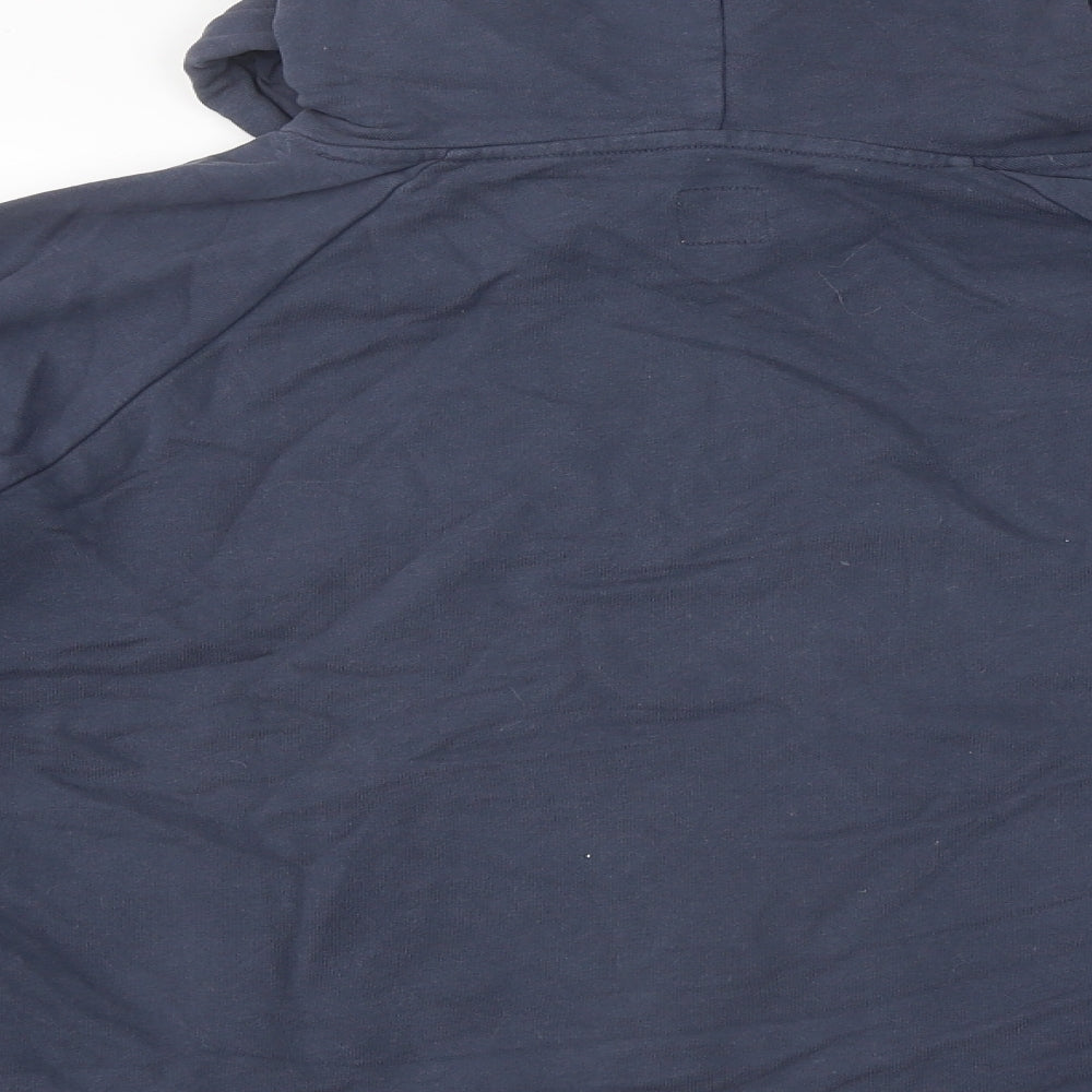 Jack Wills Womens Blue Round Neck Polyester Pullover Jumper Size 12