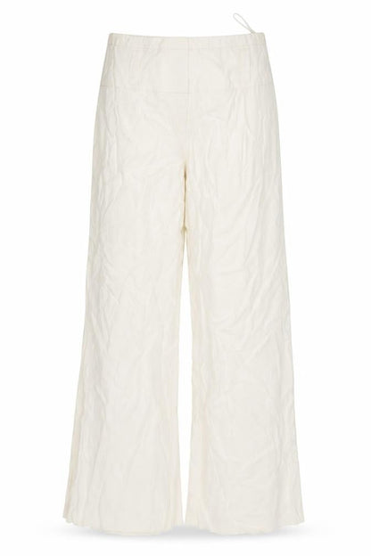 Principles Womens Ivory Acetate Chino Trousers Size 10 L26.5 in Regular Zip