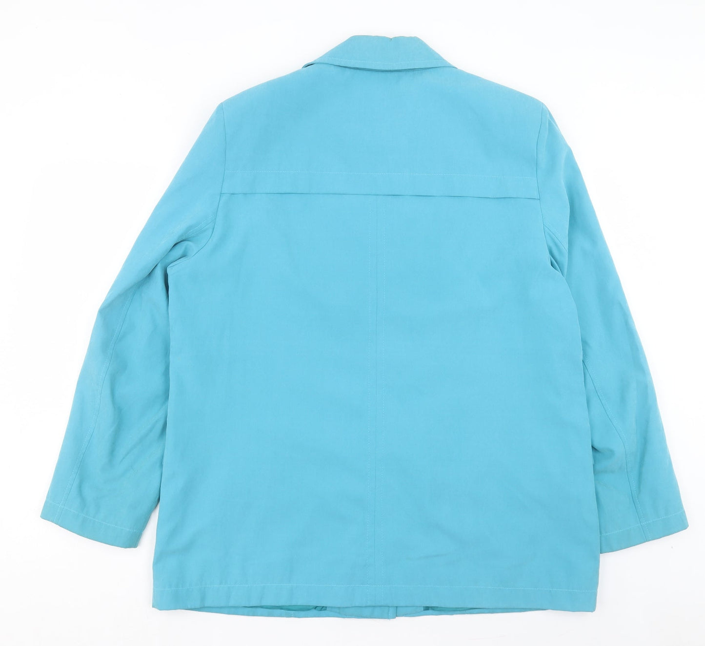 EWM Womens Blue Jacket Size 18 Button