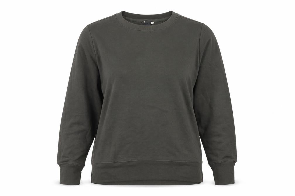 MONDETTA Womens Green Polyester Pullover Sweatshirt Size M Pullover