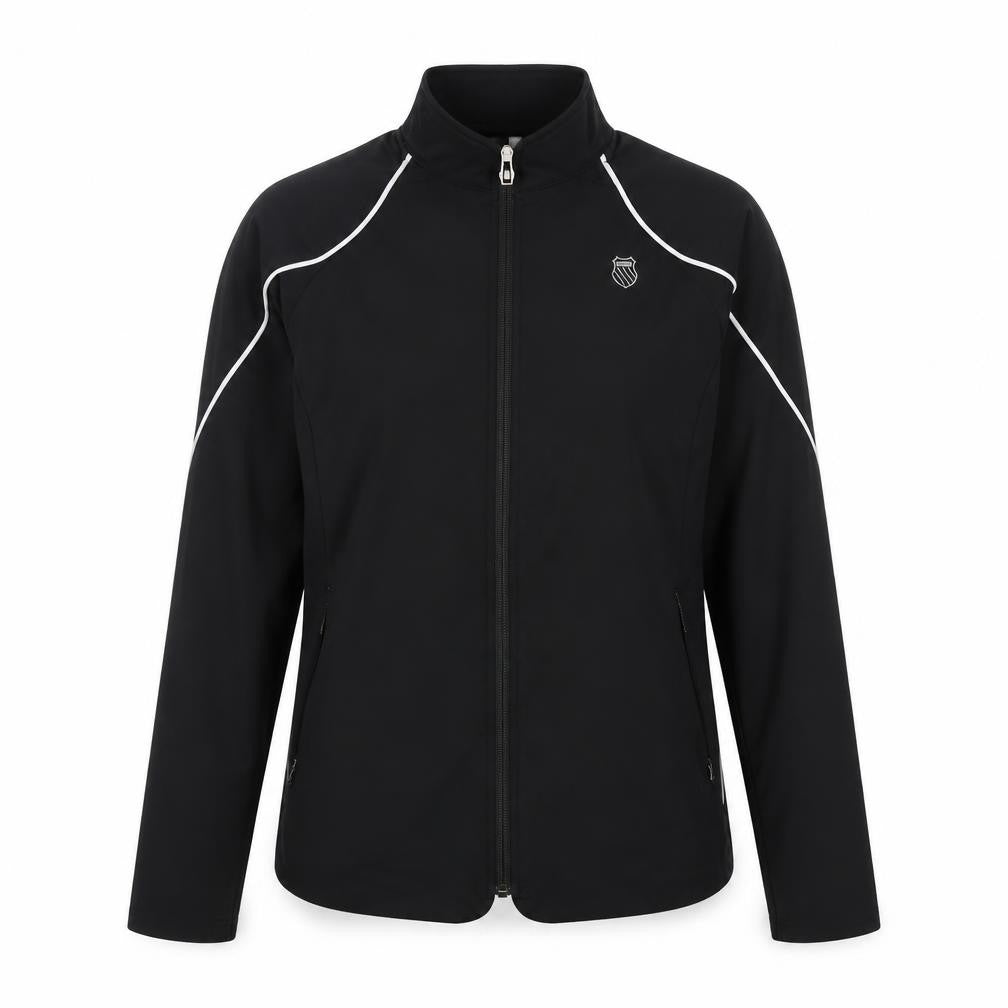 K-Swiss Womens Black Jacket Size 12 Zip