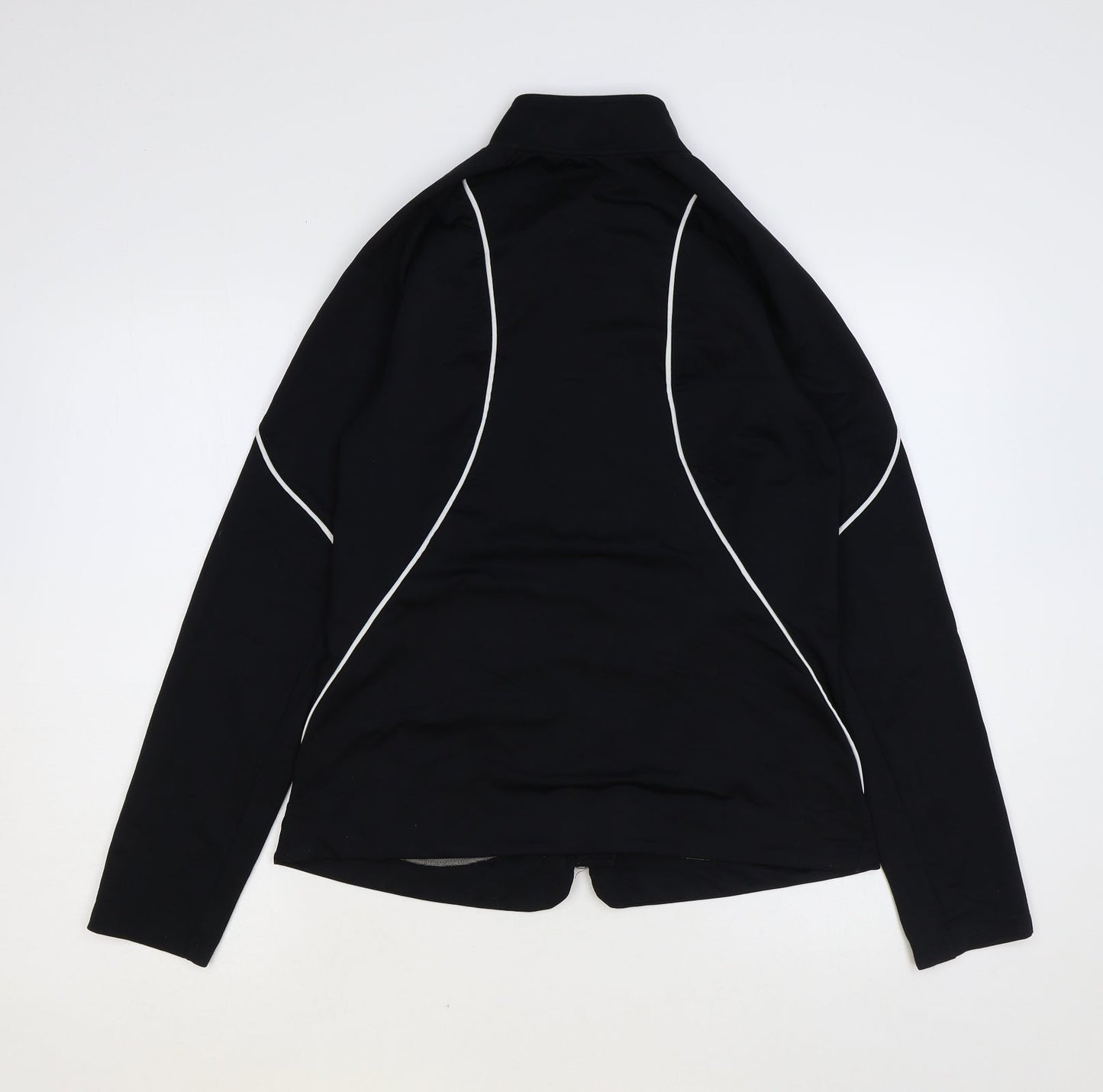 K-Swiss Womens Black Jacket Size 12 Zip