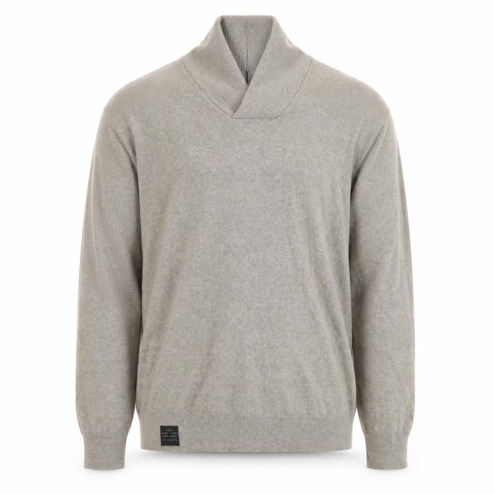 NEXT Mens Beige Collared Cotton Pullover Jumper Size M